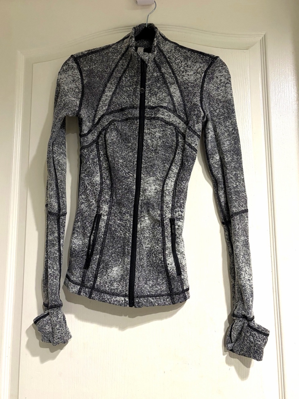 Lululemon Define Jacket Heather Gray Pebbled Size 2